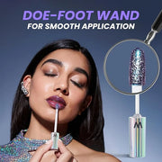 Wonderskin WONDER BLADING Top Gloss - Blue Glitter Lip Gloss, Hydrating and High Shine Finish Lip Makeup (Blue Glitter) - ...