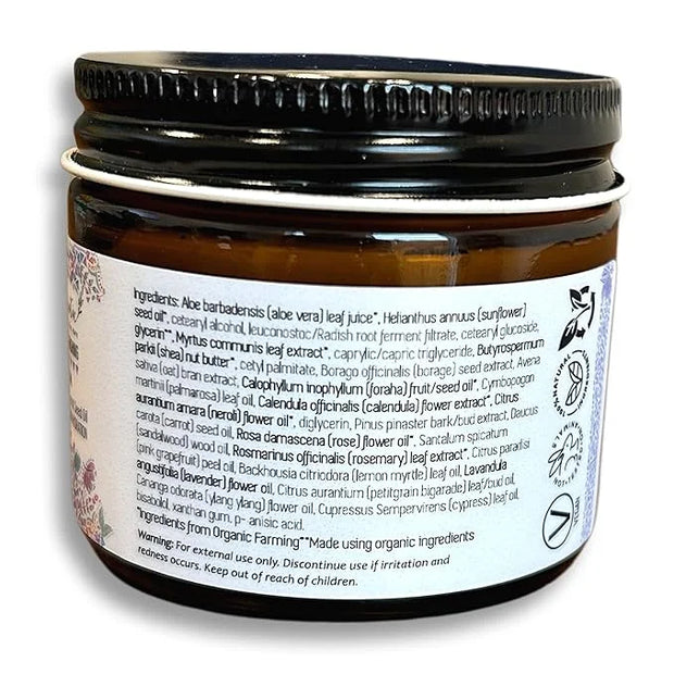Calendula Nourishing Face Cream for Dry Skin, Natural & Organic Facial Cream, Hydrating and Moisturizing skin care product...