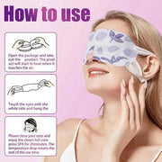 18 Packs Steam Eye Mask for Dry Eyes Self Heating Masks Cornea Care Rest Disposable SPA Warm Eye Compress Sleep Mask 30+ M...