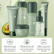 Avocado Skin Care Set, Face Skin Care Set For Women, Skin Care Kit for Women Teens - Cleanser, Toner, Face & Eye Cream, Se...