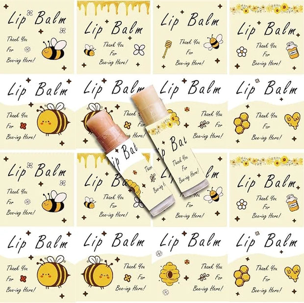 CRASPIRE 80Pcs 8 Styles Labels Lipsticks