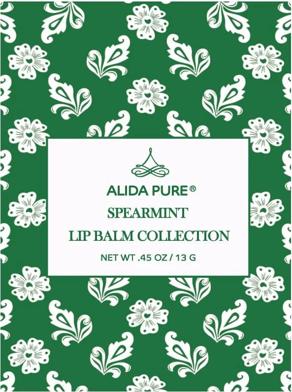 Spearmint Lip Balm Collection, Vegan Lip Lips,
