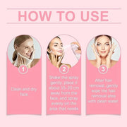 2pcs Hair Identifier Spray for Face Shaving, Skin Body Hair Identifying Spray With Razors,Hair identifier for Face Dermapl...
