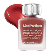 Lip Potion Aqua Glow No.2 Fig Candy | Hydrating, Non-Sticky Gloss with Sheer Radiance | 0.3 Oz - Product Image