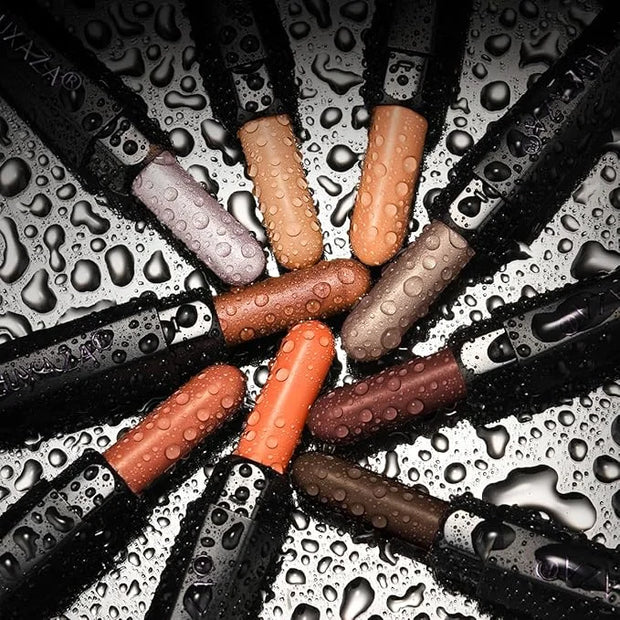 10PCS Eyeshadow Stick,Shimmer And Matte Brown Metallic Cream Eyeshadow Pencil Crayon with Smudge-proof & Waterproof,Eye Br...
