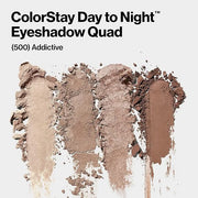 Revlon ColorStay Day to Night Eyeshadow Quad, Longwear Shadow Palette with Transitional Shades and Buttery Soft Feel, Crea...