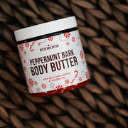 Peppermint Bark Whipped Body Butter | Limited Edition Christmas Lotion | Dry Skin Moisturizer with Shea Butter and Jojoba ...