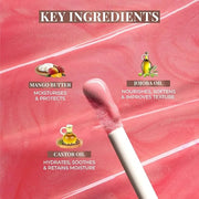 Serum Infused Lip Gloss for Women, Lightweight Non-Sticky High Glossy Moisturizing and Hydrating Lip Gloss 3 ml - Product ...