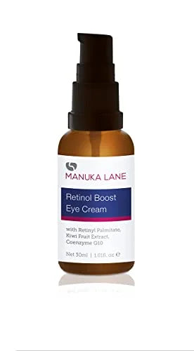 Retinol Boost Eye Cream with Retinyl Palmitate, Vitamin A, Kiwi Fruit Extract & Coenzyme Q10 | Sweet Almond Oil | Carefull...