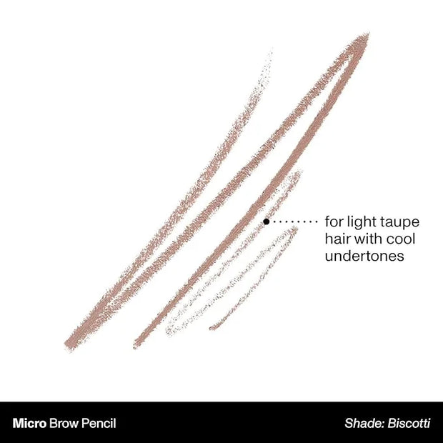Morphe Micro Dual Eyebrow Pencil - Dual-Ended Brow Pencil Featuring a Retractable, Ultra-Precise, Pointed Tip - Richly Pig...