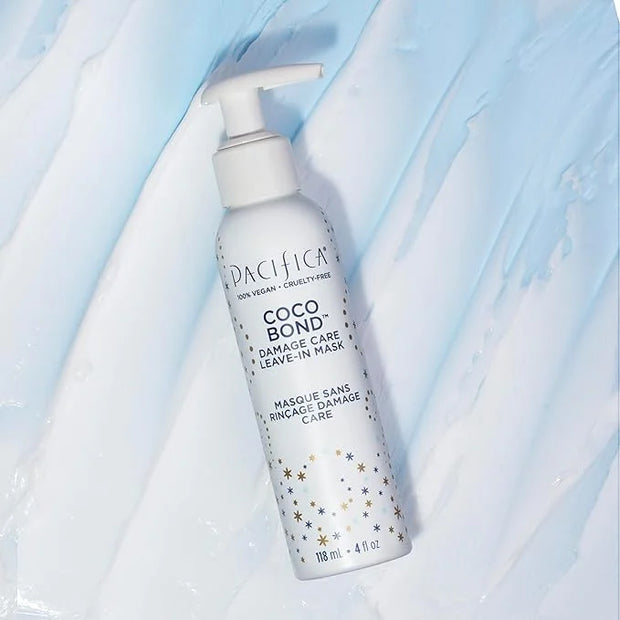 PACIFICA Beauty, Coco Bond Damage Care Leave-In Repair Mask Treatment, Dry & Damaged Hair from Bleach, Color, Chemical Ser...
