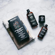 Brickell Men's Daily Advanced Face Care Routine I, Gel Facial Cleanser Wash, Face Scrub, Face Moisturizer Lotion, Natural ...