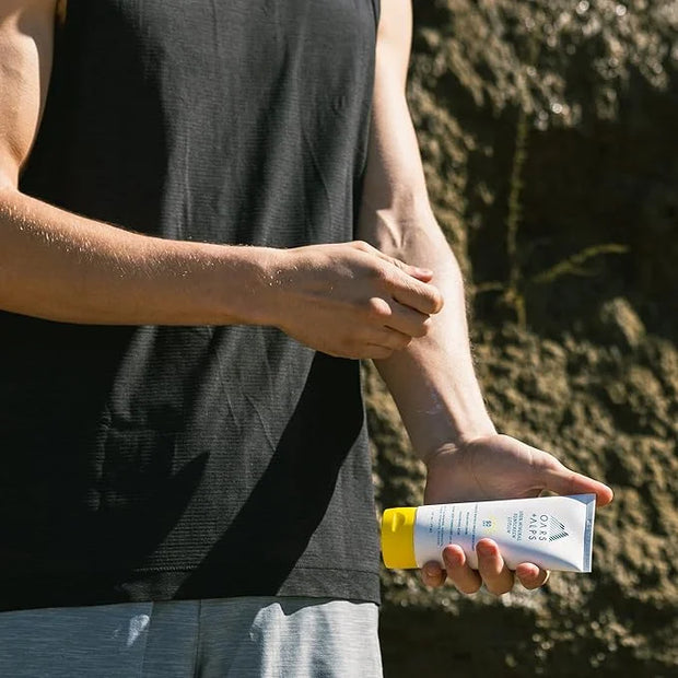 Oars + Alps Mineral SPF 50 Sunscreen Body Lotion, Infused with Hyaluronic Acid, Shea Butter, and Coconut Oil, Water and Sw...