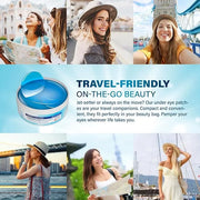 Under Eye Patches for Puffy Eyes: 55 Count Retinol Collagen Eye Gels Pads - Anti-Aging & Rejuvenating Eye Masks Women, Men...
