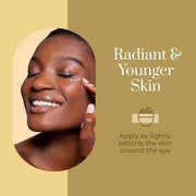 24k Gold & Collagen Under Eye Cream - Hydrating, Firming & Anti-Aging - Dermatologist Tested, Clean Beauty & Cruelty-Free ...