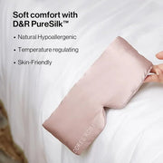 Dore & Rose Deep Sleep Mask Light Blocking, 23 Momme Mulberry Silk Eye Mask, Ultra Soft, Adjustable - Travel Sleeping Mask...