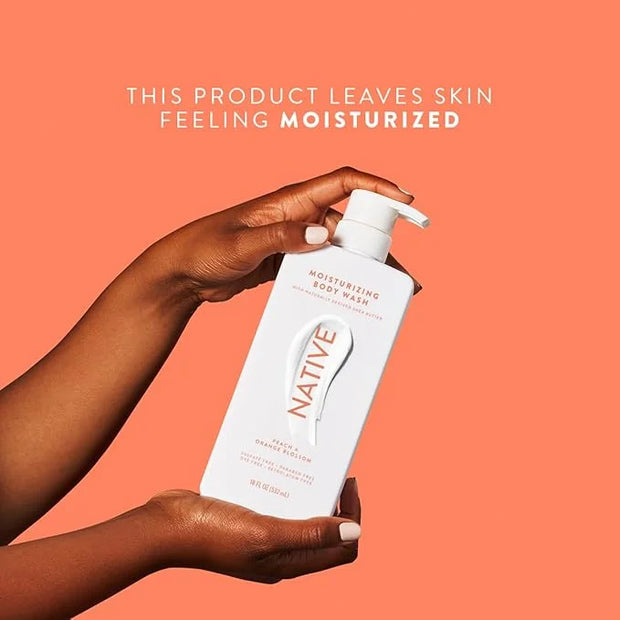 Native Moisturizing Body Wash Contains Naturally Derived Ingredients | For Women & Men, Sulfate, Dye, & Paraben Free Leavi...