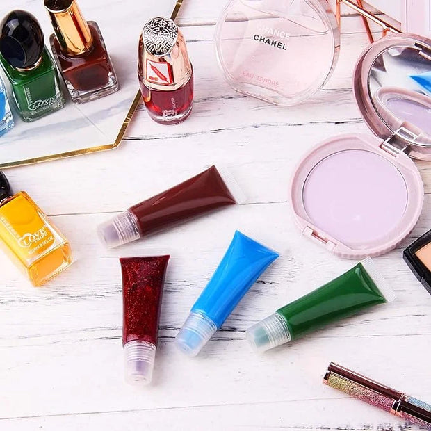 50Pcs 10ml Empty Lip Gloss Tubes Empty Lip Balm Tubes for DIY Lip Gloss Balm Cosmetic - Product Image