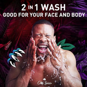 Old Spice Cleansing Body Wash for Men, 3X Defense, 24/7 Shower Fresh with Lasting Scent, 2-in-1 Body & Face Wash, NightPan...