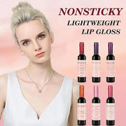 Wine Lip Tint 6 Colors Bottle Lipgloss Stain Waterproof Long Lasting Natural Liquid Lipstick Mini Make Up Gloss Matte Stic...