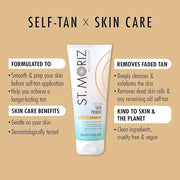 St Moriz Pre-Tan Skin Primer for Self Tanner- Exfoliating Fake Tan Primer - Preps & Primes Skin for Long-Lasting Tan - Dee...