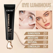 Luminous Eye Corrector Spf 41,Under Eye Corrector For Dark Circles,Undereye Sunscreen & Concealer, Hydrating Serum, Anti A...