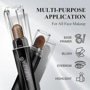 Neutral Eyeshadow Stick Makeup Set, Metallic Shimmer Matte Cream Eye Shadow Eyeliner Brightener Pencil Crayon - Classic 6P...