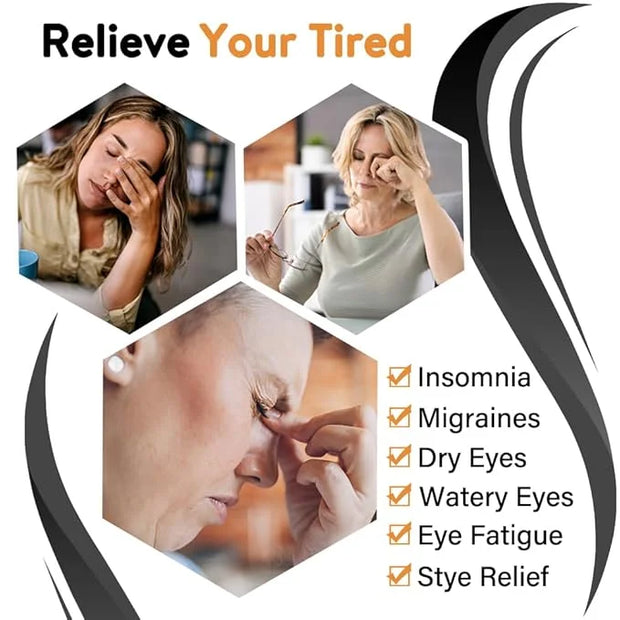 Minidiva Steam Eye Mask for Dry Eyes, 30Pcs Self Heating Spa Warm Relax Sleep Mask, Disposable Heated for Dark Circles Eye...
