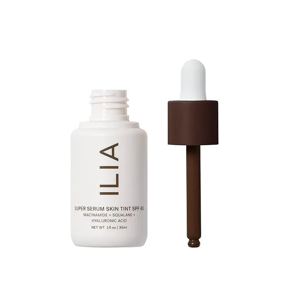 ILIA - Super Serum Skin Tint SPF 40 | Non-Comedogenic, Vegan, Lightweight to Help Against Blue Light, + Pollution while Hy...