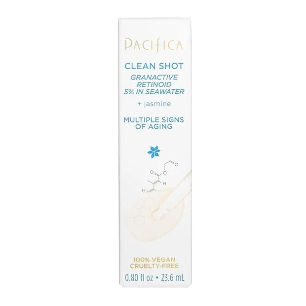 Face Serum by Pacifica - Clean Shot Granactive Retinoid 5% Solution – Anti-Aging Facial Serum with Advanced Retinoid Compl...