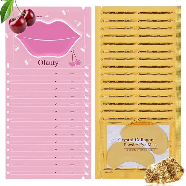 30 Pieces Lip Mask & Under Circle
