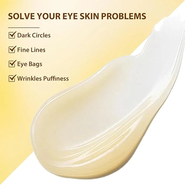 Soulight 5% Caffeine Eye Serum for Anti Aging | Reduce Dark Circles, Puffiness, Fine Lines & Wrinkles | Hyaluronic Acid & ...