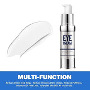 Revitalizing Eye Cream with Hyaluronic Acid, Caffeine, Green Tea - Anti-Wrinkle, Dark Circles,beauty,Firming, Puffiness, R...