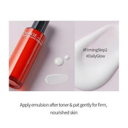 CHARMZONE DeAge Red Addition (New Version) Korean Skincare Set – Anti-Aging Toner & Emulsion Duo (100ml / 3.38 fl.oz Each)...