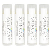 Organic Unscented Natural Moisturizing Lip Balm, Fragrance-Free