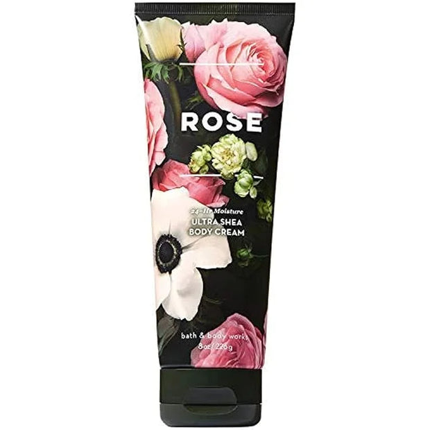 Bath and Body Works Rose Ultra Shea Body Cream 8 Ounce Medern Delicate - Product Image