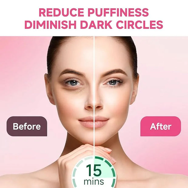 POSTA 20Pairs/40Pcs Collagen Under Eye Patches, Glitter Under Eye Mask for Dark Circles and Puffiness, Hydrating Eye Skinc...