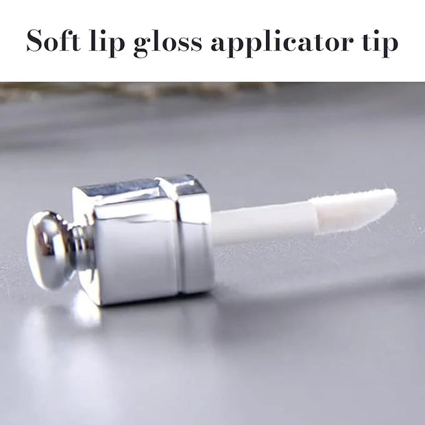 Empty Lip Gloss Tubes Containers Clear Refillable Lip Balm Bottles Transparent Mini Lipstick Containers for DIY Makeup Lip...