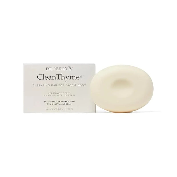 Dr. Perry's Basic Facial Skincare Regimen, 3 Pc. Kit - Vitamin C Night Serum, SPF Skin Protector, Facial Cleansing Bar - P...