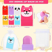 30 Sets Wild Animal Birthday Lip Classroom