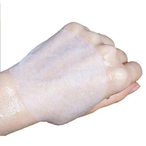 400 Sheets Disposable Non Woven Eye Mask Paper, Disposable Cotton DIY Eye Paper Disposable Cotton Eye Pillow Covers for Sk...