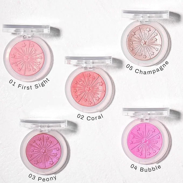 UCANBE Baked Blush for Cheek, Glow Blushing Palette - Seamless Silky Blendable Powder Blush Makeup Palette, Delivering Lon...