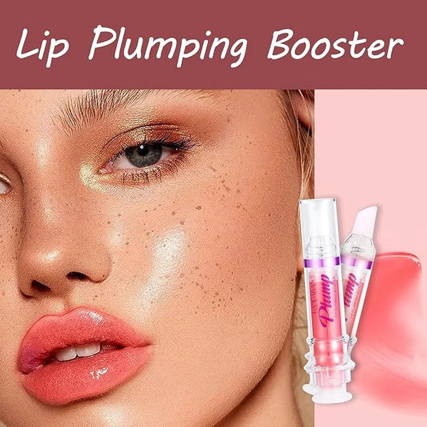 Lip Plumper Gloss 3 Colors Set,Natural