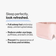 Dore & Rose Deep Sleep Mask Light Blocking, 23 Momme Mulberry Silk Eye Mask, Ultra Soft, Adjustable - Travel Sleeping Mask...