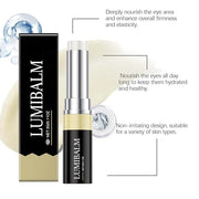LumiBalm for Under Eye Bags, Under Eye Balm Stick Hydrating, Turmeric Retinol Eye Cream Stick, Eye Bags Serum for Puffy Ba...
