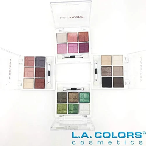 L.A. COLORS 6 Color Eyeshadow, Charming CES462 - Product Image