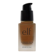 e.l.f. Flawless Satin Foundation, Lightweight & Medium Coverage, Semi-Matte Finish, Vegan & Cruelty-Free, Nutmeg, 0.68 Fl ...
