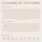 InstaNatural Vitamin C Four Step Skin Care Set, Skincare Routine, Brightens, Hydrates, Prevents Signs of Aging, Face Wash,...