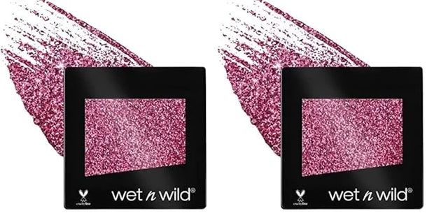 wet n wild Color Icon Glitter Eyeshadow Shimmer Groupie (Pack of 2) - Product Image