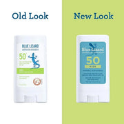 BLUE LIZARD Mineral Sunscreen Stick with Zinc Oxide SPF 50+ Water Resistant UVA/UVB Protection Easy to Apply Fragrance Fre...